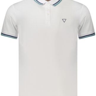 GUESS JEANS POLO SHORT SLEEVES MEN WHITE