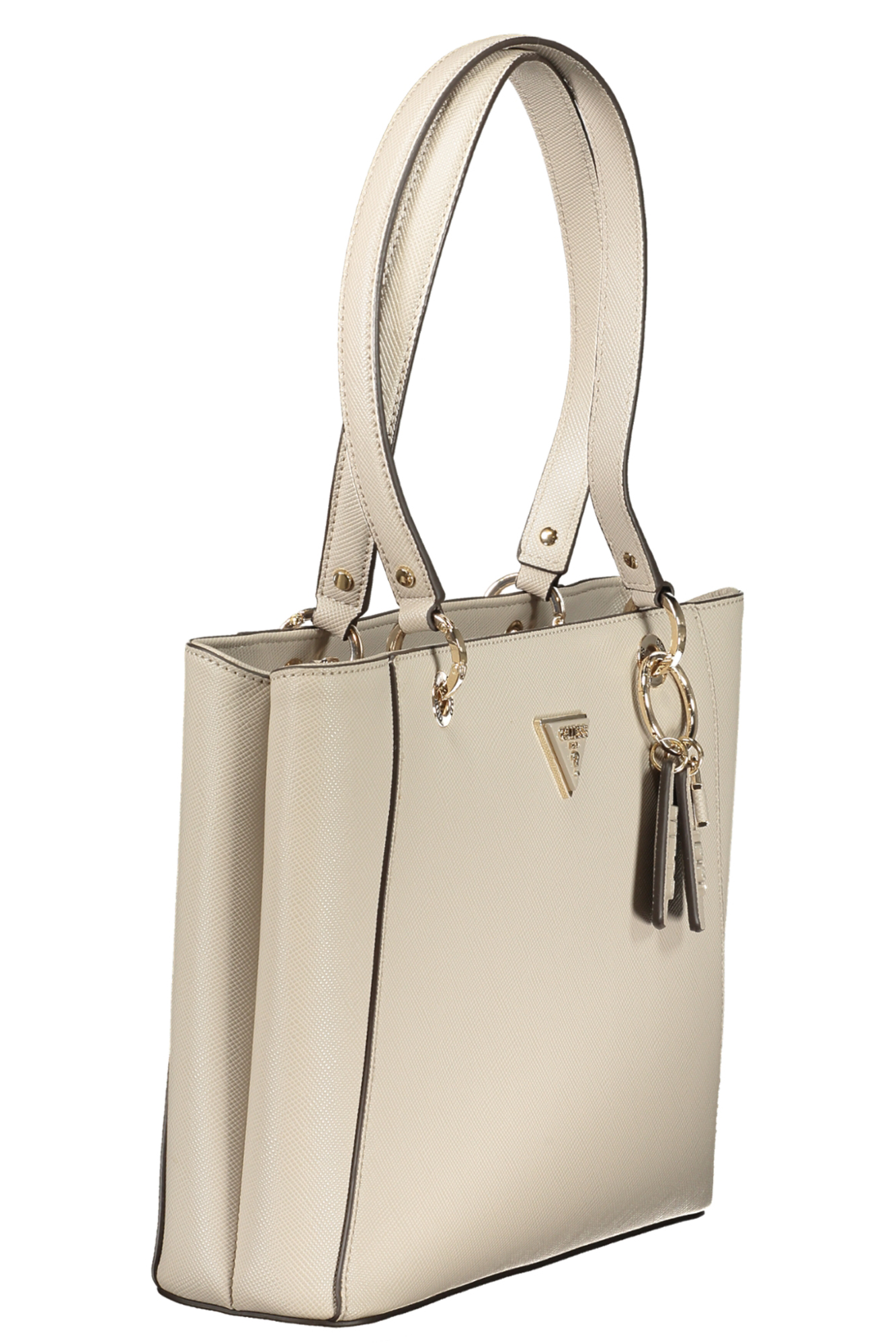 GUESS JEANS WOMEN'S BEIGE BAG - Afbeelding 3