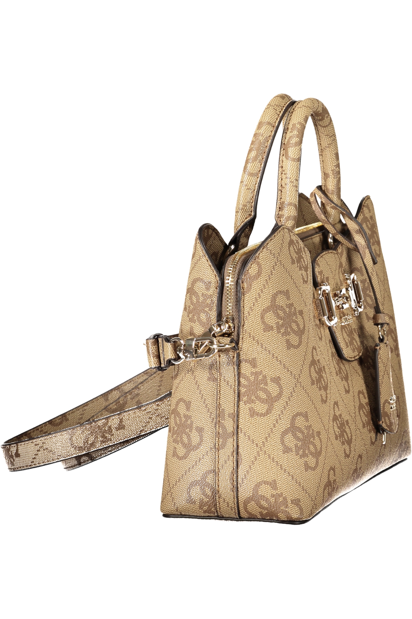 GUESS JEANS WOMEN'S BEIGE BAG - Afbeelding 3