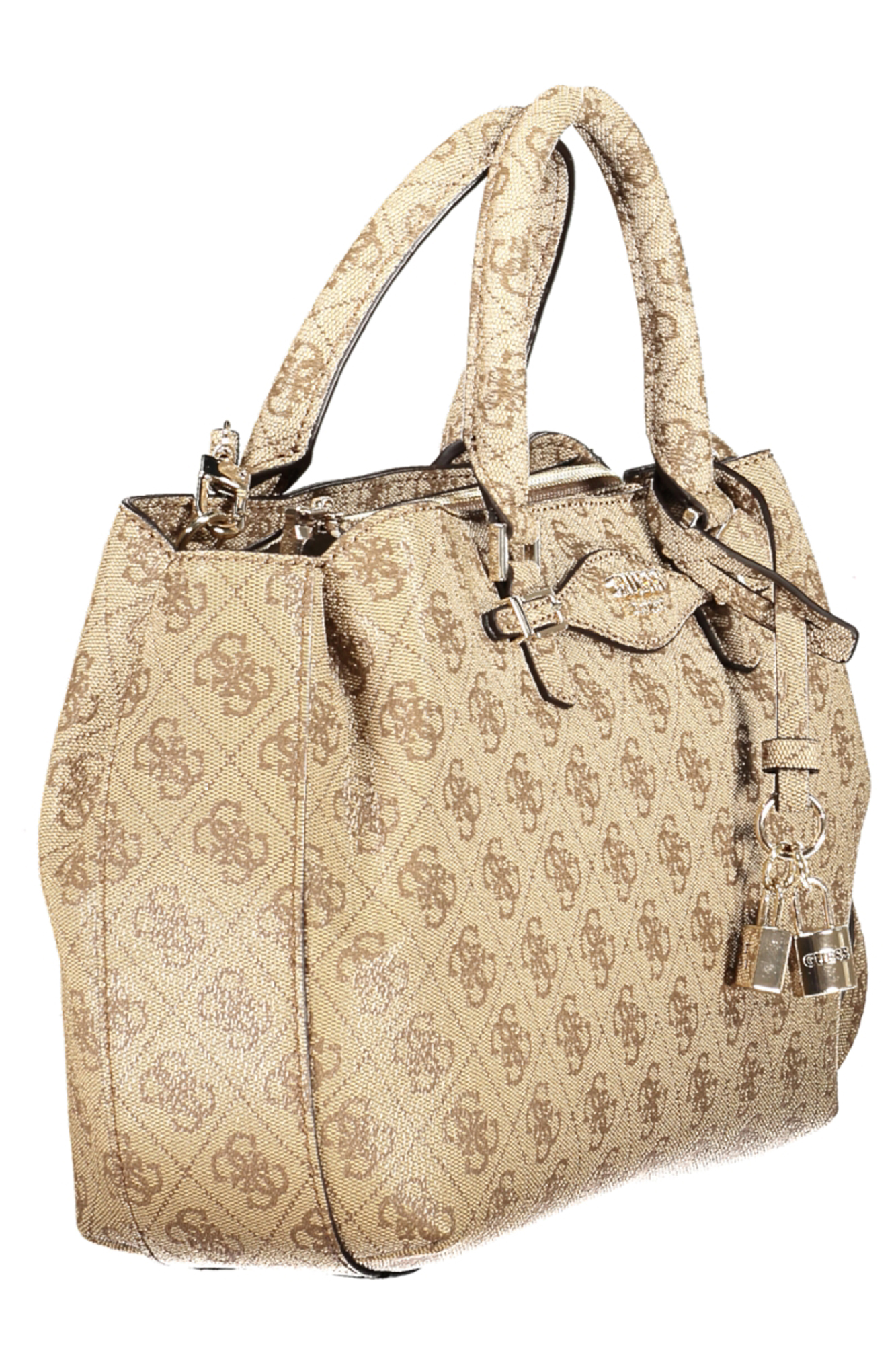 GUESS JEANS WOMEN'S BEIGE BAG - Afbeelding 3