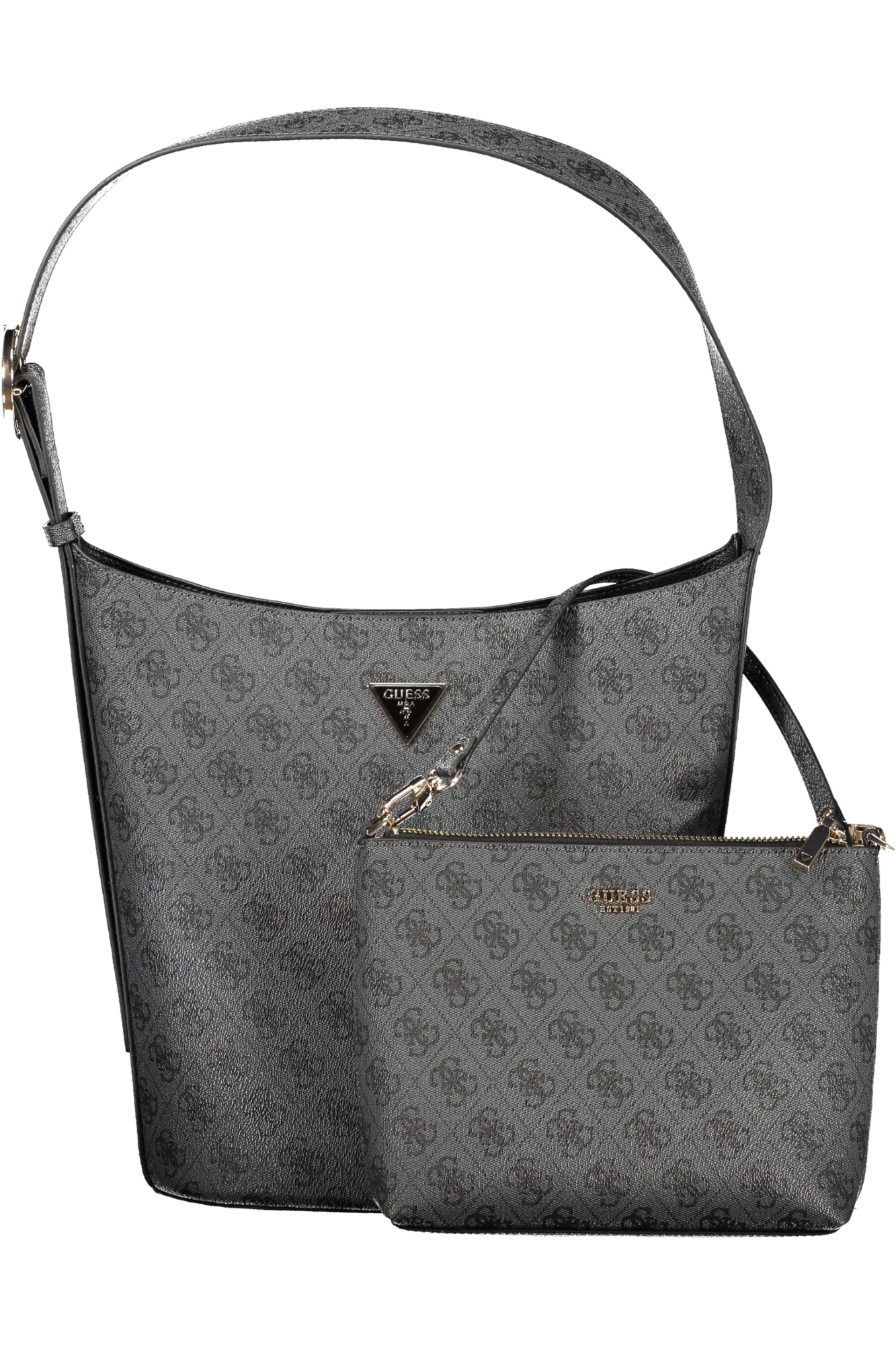 GUESS JEANS WOMEN'S BLACK BAG - Afbeelding 2