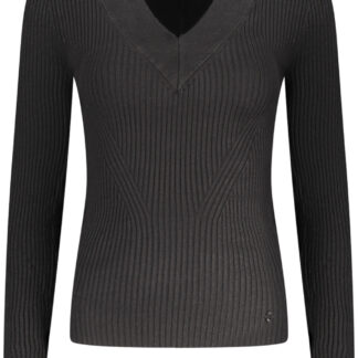 GUESS JEANS WOMEN'S BLACK SWEATER