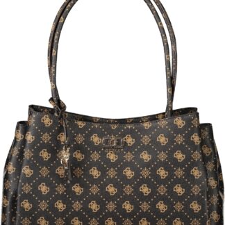GUESS JEANS WOMEN'S BROWN BAG