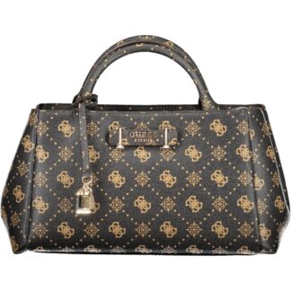 GUESS JEANS WOMEN'S BROWN BAG