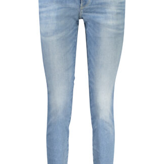 GUESS JEANS WOMEN'S DENIM JEANS BLUE