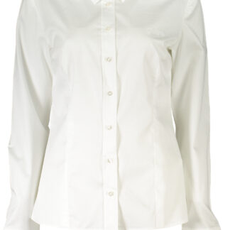 GUESS JEANS WOMEN'S LONG SLEEVE SHIRT WHITE