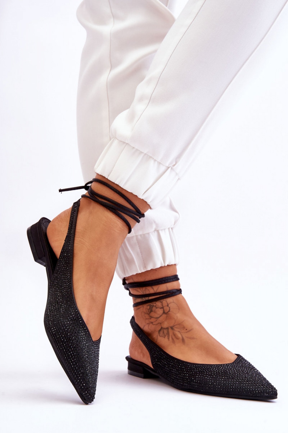 Gebonden ballerina's model 178022 Step in style
