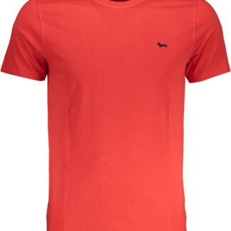 HARMONT & BLAINE MEN'S RED SHORT SLEEVE T-SHIRT