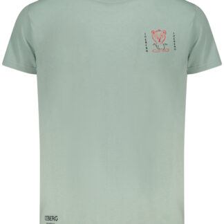 ICEBERG MEN'S SHORT-SLEEVED T-SHIRT GREEN