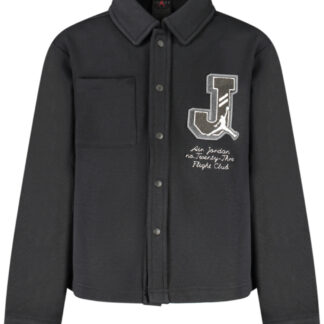 JORDAN MEN'S BLACK ZIP-UP SWEATSHIRT