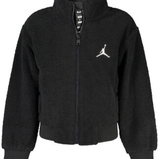 JORDAN WOMEN'S BLACK ZIP-UP SWEATSHIRT