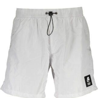 KARL LAGERFELD BEACHWEAR SWIMSUIT BOTTOM MEN WHITE