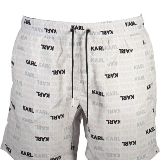 KARL LAGERFELD BEACHWEAR SWIMSUIT PART UNDER WHITE MAN