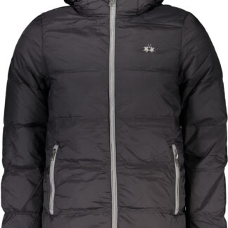 LA MARTINA BLACK MEN'S JACKET