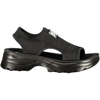 LAURA BIAGIOTTI WOMEN'S BLACK SANDALS