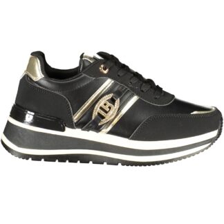 LAURA BIAGIOTTI WOMEN'S BLACK SPORTS SHOES