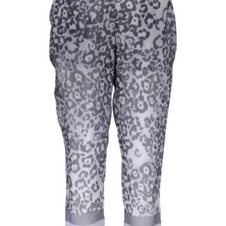LIU JO BLUE WOMAN TROUSERS