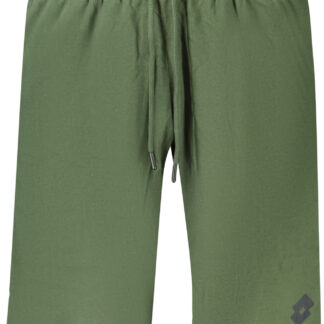 LOTTO MEN'S GREEN BERMUDA TROUSERS