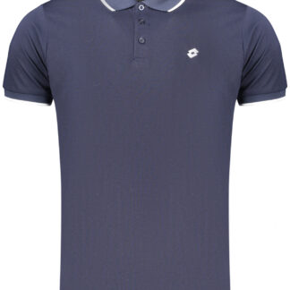 LOTTO MEN'S SHORT-SLEEVED POLO SHIRT BLUE