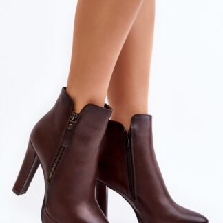 Laarsjes met hoge hak model 189051 Step in style