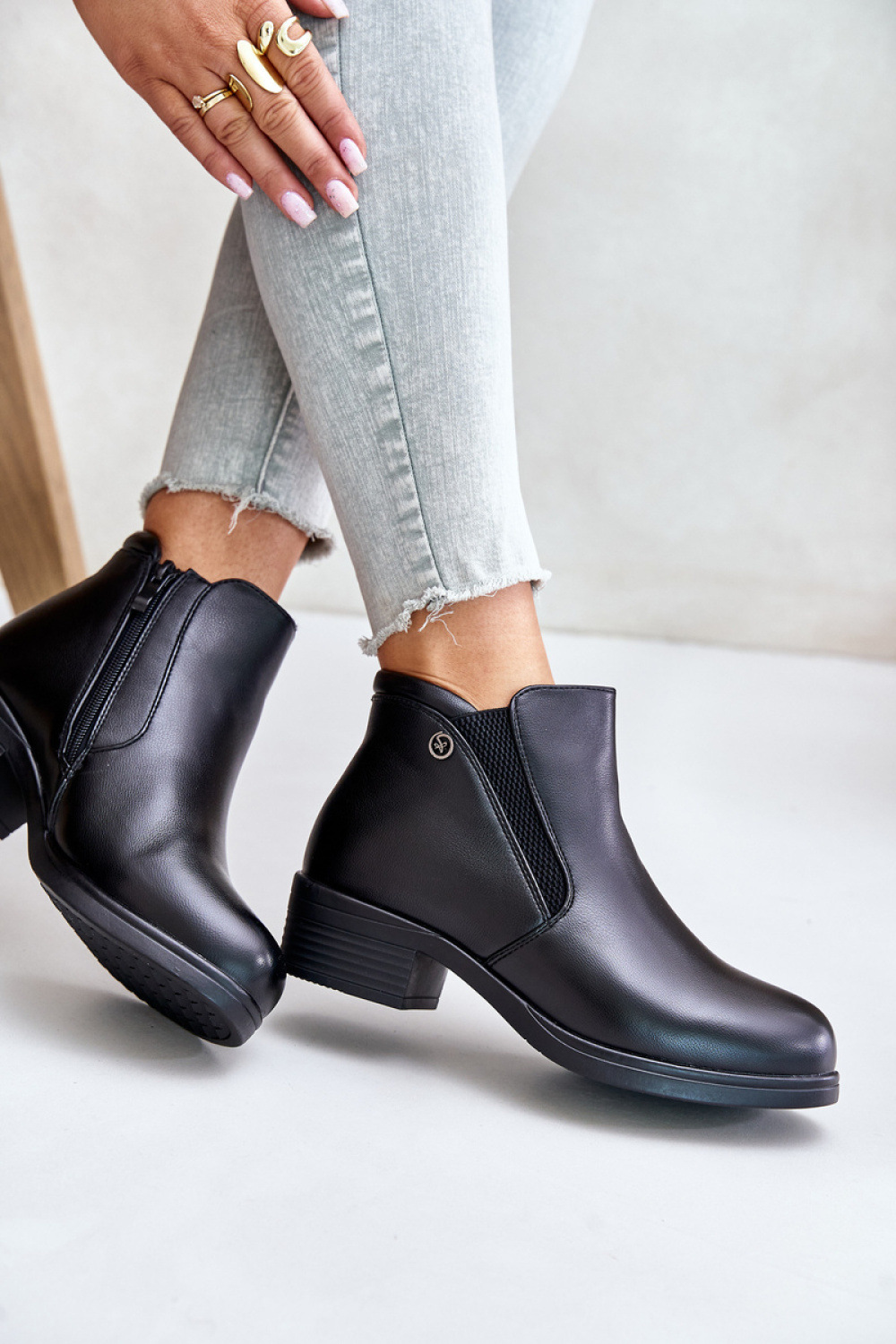 Laarsjes met hoge hak model 201683 Step in style - Afbeelding 3