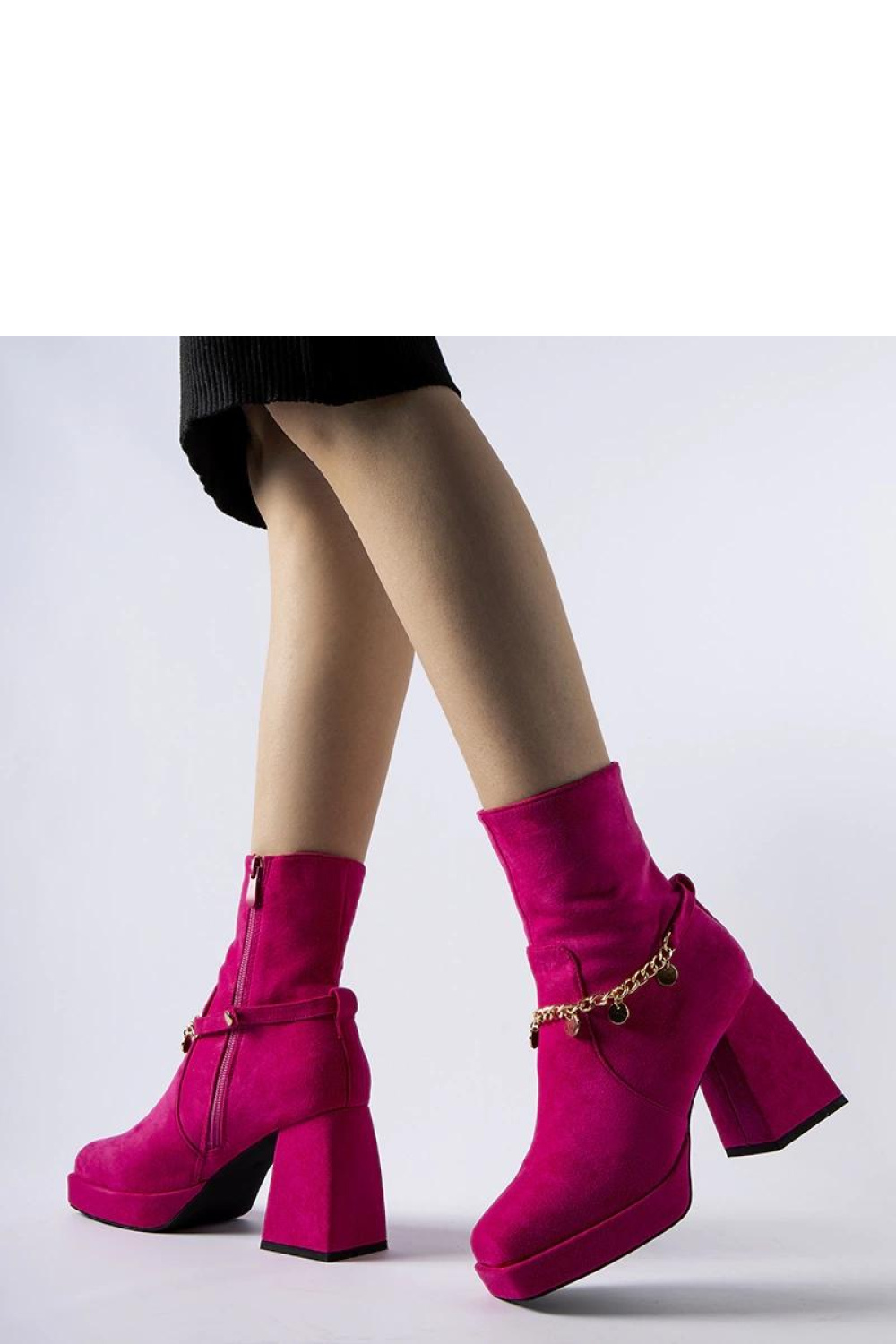 Laarsjes met hoge hak model 205843 Solea - Afbeelding 3