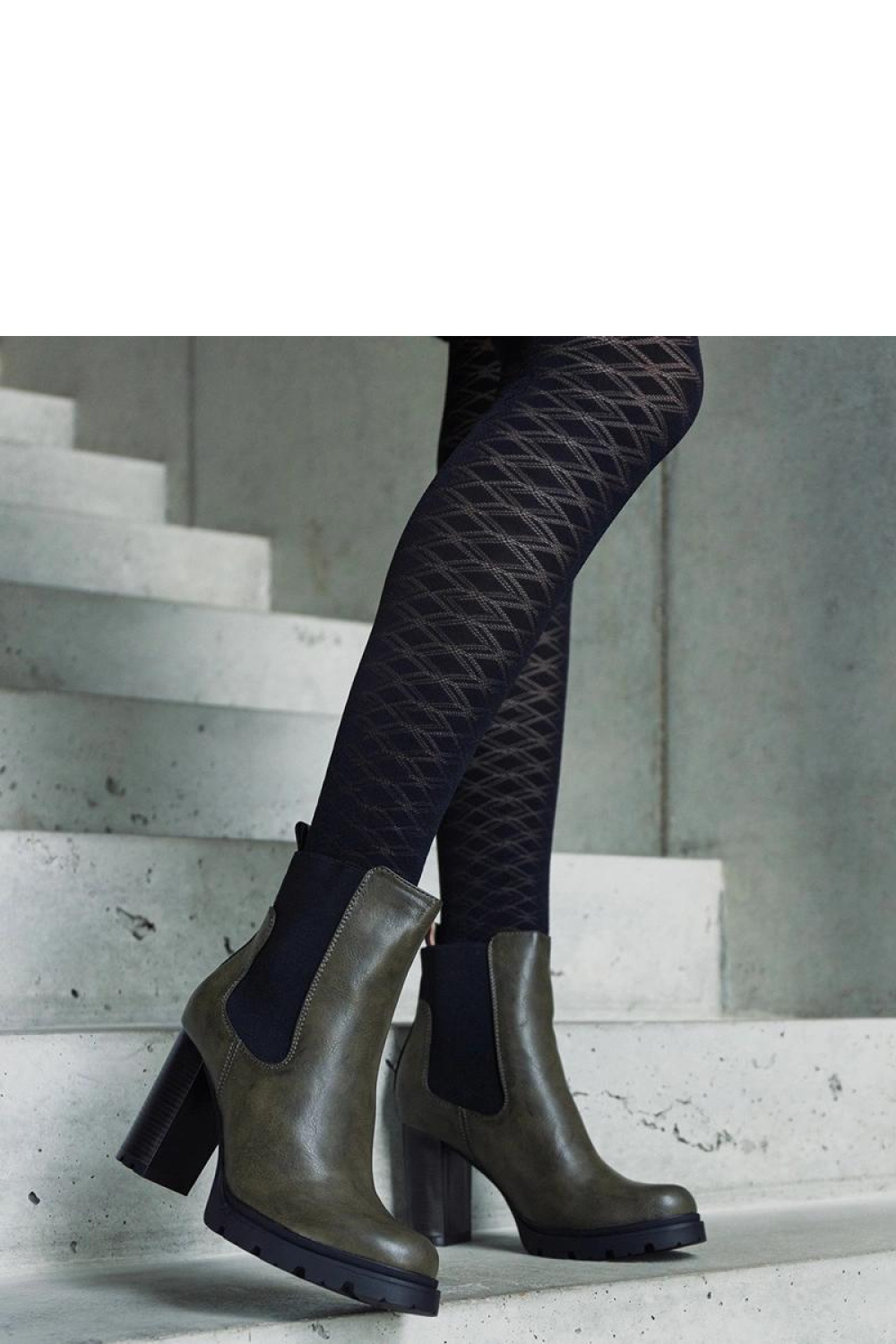 Laarsjes met hoge hak model 206439 Solea
