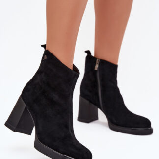 Laarsjes met hoge hak model 217801 Step in style