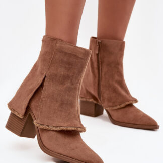 Laarsjes met hoge hak model 219570 Step in style
