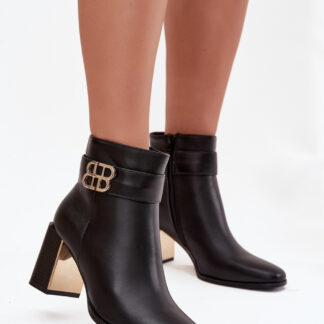 Laarsjes met hoge hak model 220694 Step in style