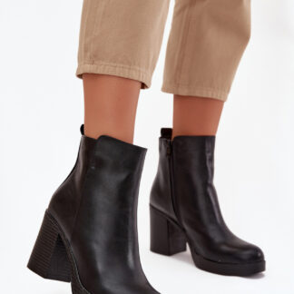 Laarsjes met hoge hak model 220709 Step in style