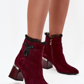 Laarsjes met hoge hak model 221134 Step in style