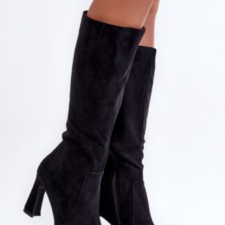 Laarzen met hoge hakken model 184041 Step in style