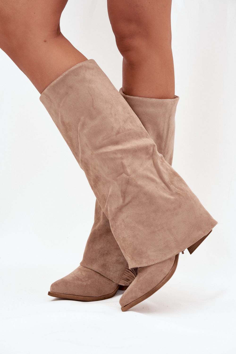 Laarzen met hoge hakken model 216793 Step in style