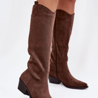 Laarzen met hoge hakken model 221157 Step in style