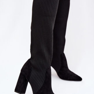 Laarzen met hoge hakken model 221897 Step in style