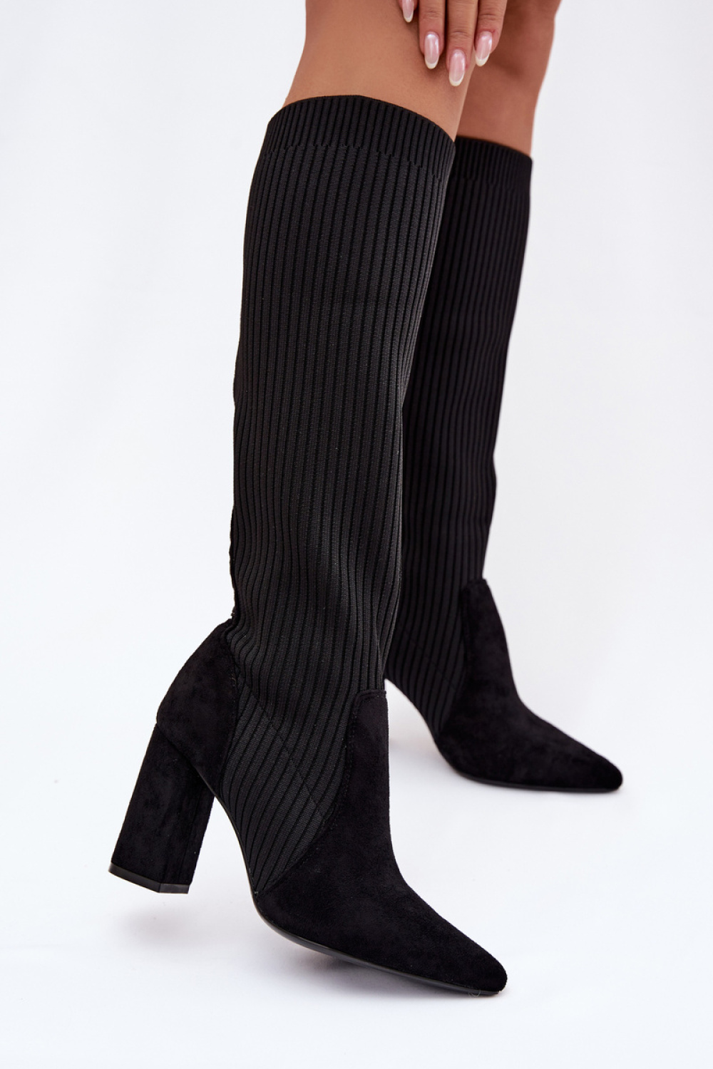 Laarzen met hoge hakken model 221897 Step in style