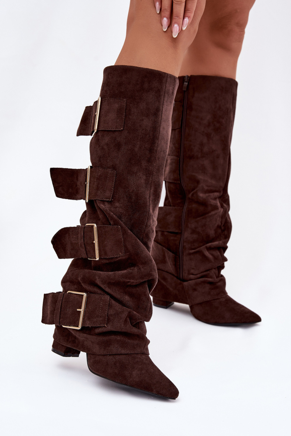Laarzen met hoge hakken model 221908 Step in style