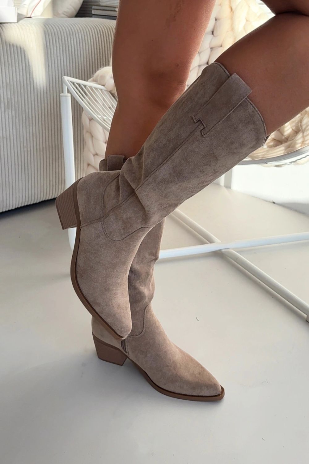 Laarzen met hoge hakken model 222529 Step in style - Afbeelding 2
