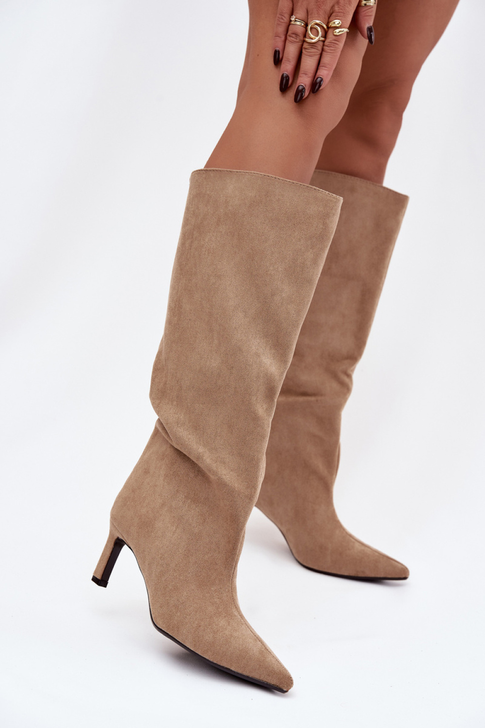 Laarzen met hoge hakken model 222533 Step in style