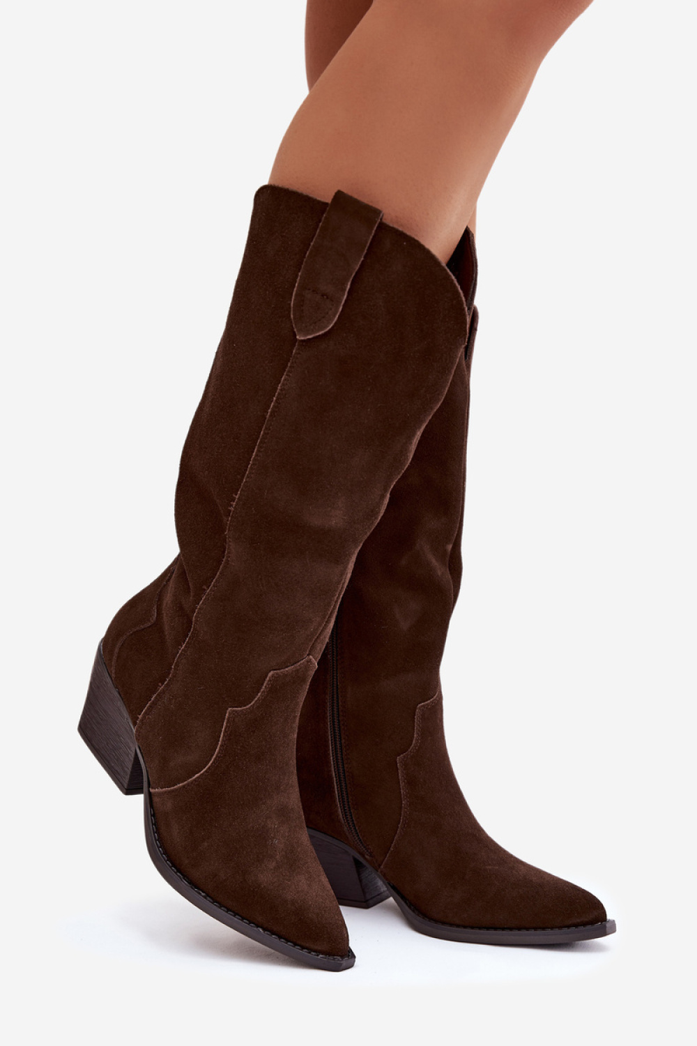 Laarzen met hoge hakken model 222727 Step in style