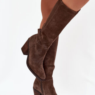 Laarzen met hoge hakken model 223008 Step in style