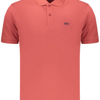 MEN'S RED SHORT-SLEEVE RIFLE POLO