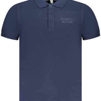 MILITARY ACADEMY MEN'S BLUE SHORT SLEEVE POLO