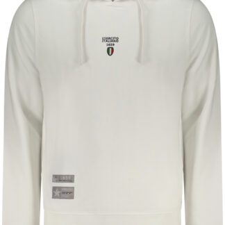 MILITARY ACADEMY MEN'S WHITE ZIP-UP SWEATSHIRT