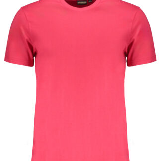 NAPAPIJRI MEN'S SHORT SLEEVE T-SHIRT PINK