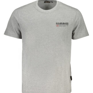 NAPAPIJRI MEN'S SHORT SLEEVED T-SHIRT GRAY
