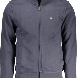 NAPAPIJRI MEN'S ZIP-UP SWEATSHIRT BLUE
