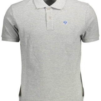 NORTH SAILS MEN'S SHORT SLEEVE POLO GREY