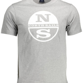 NORTH SAILS MEN'S SHORT SLEEVE T-SHIRT GRAY